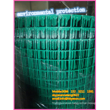 home depot high quality 1" green environmental vinyl coating pvc welded Wire Mesh vendor